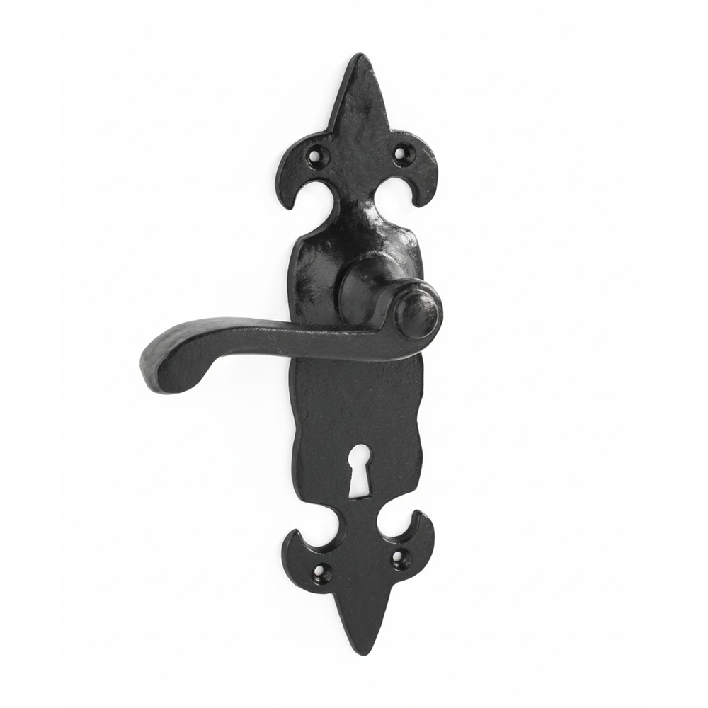 FLEUR-DE-LEYS LOCK HANDLES